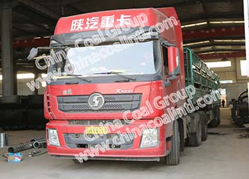  China Coal Group Sent A Batch Of Mining Flatbed Car Of To Shanxi Province