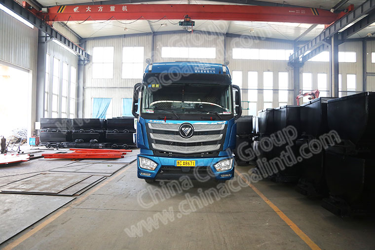 China Coal Group Sent A Batch Of Mining Flat Car To Heilongjiang