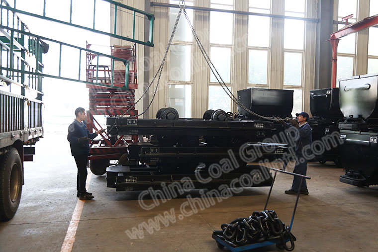 China Coal Group Sent A Batch Of Mining Flat Car To Heilongjiang