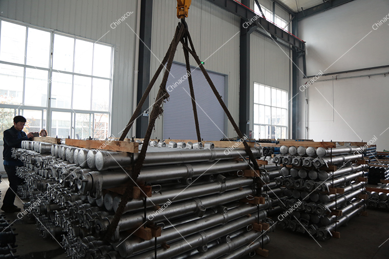 A Batch Of Mining Single Hydraulic Props Of China Coal Group Sent To Shanxi Province