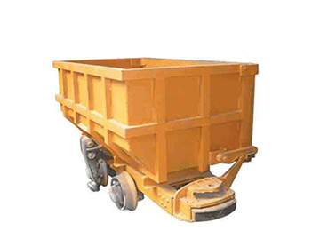 Side Dump Mining Cart Structure