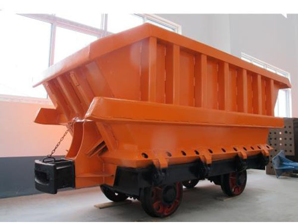 Structure Of Side Dumping Mine Car
