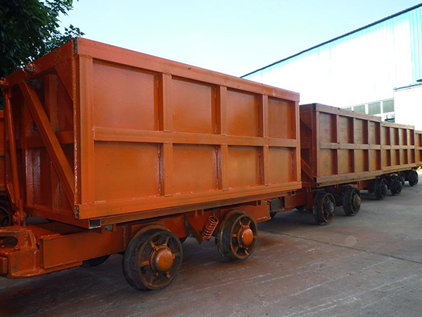 Do You Know What The Structure Of The KZ Series Curved Rail Side Dumping Mine Car Is?