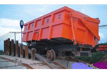 What Are The Components Of A Side Dumping Mine Car?