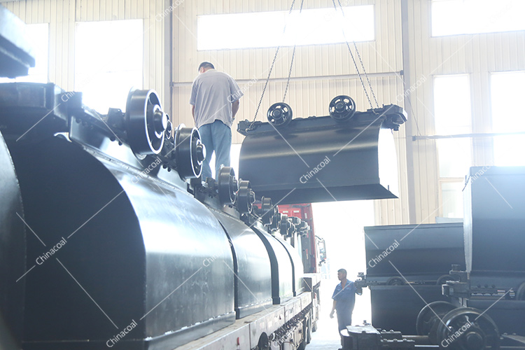 China Coal Group Sent A Batch Of Fixed Mine Car To Shanghai Port