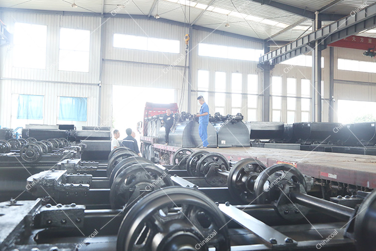 China Coal Group'S Second Batch Of Fixed Mine Car Sent To Shanghai Port