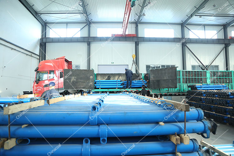 Chian Coal Group Sent Material Mine Car And Hydraulic Props To Dazhou, Sichuan And Jinzhong, Shanxi