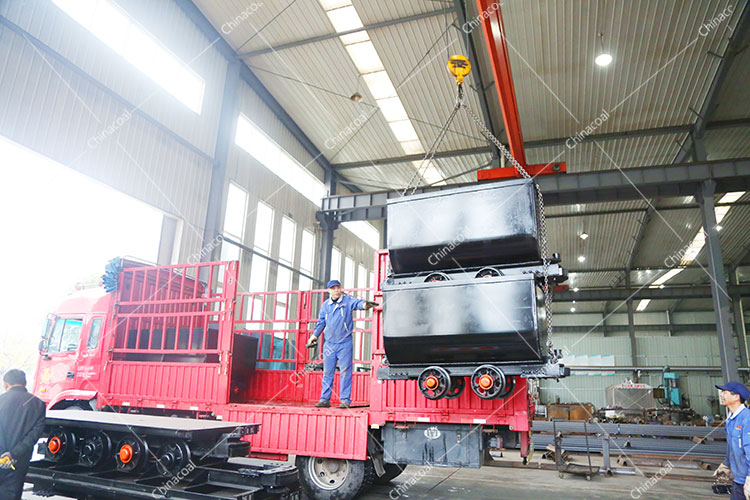 China Coal Group Sent A Batch Of Hydraulic Props And Coal Mining Car To Heilongjiang And Shanxi