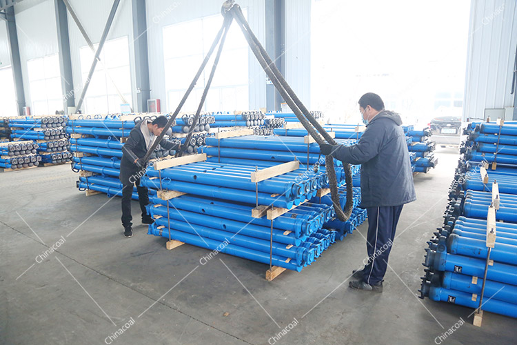 China Coal Group Sent A Batch Of Mining Single Hydraulic Props To Shanxi Jinzhong