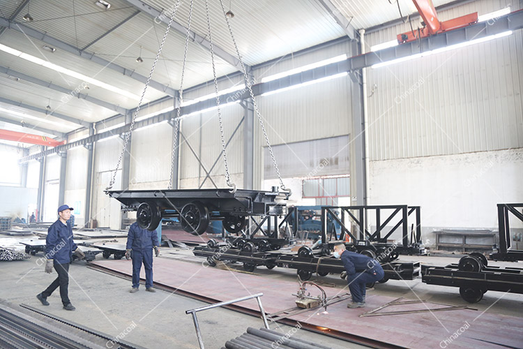 China Coal Group Sent A Batch Of Mining Flatbed Mine Cars To Jincheng, Shanxi