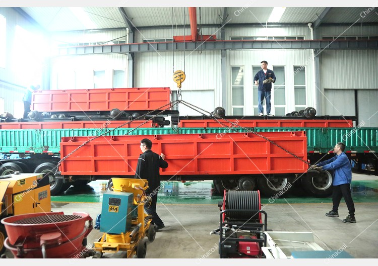 China Coal Group Sent A Batch Of Modified Side Dumping Cars To Hunan