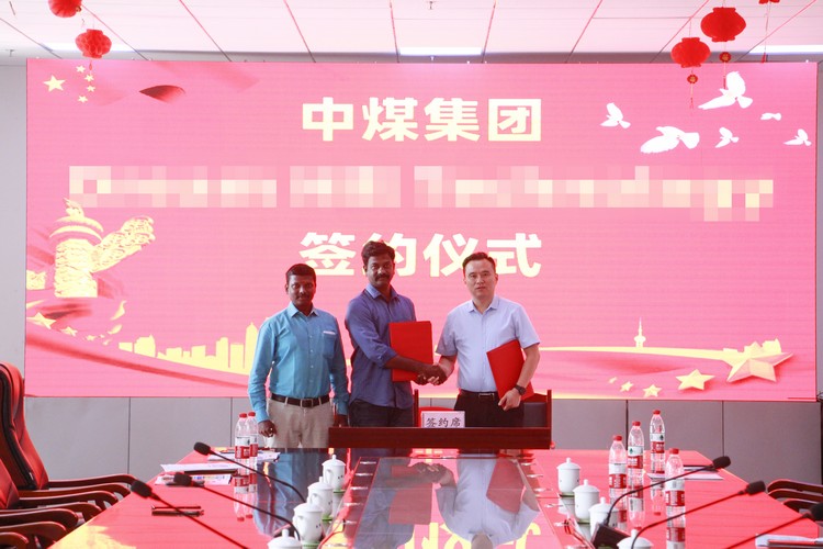 Indian Customers Visit China Coal Group For Purchase