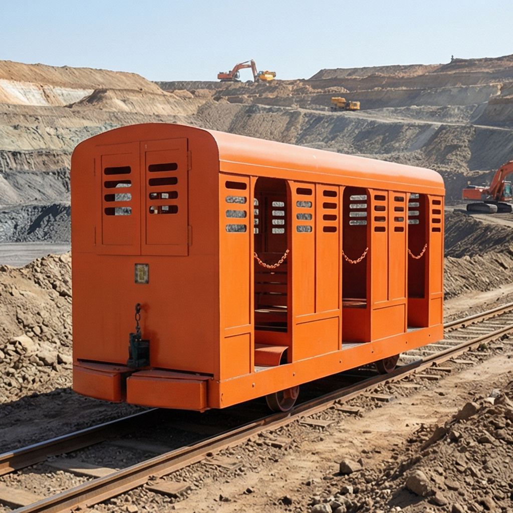 PRC Series Coal Mine Level Roadway Man Car