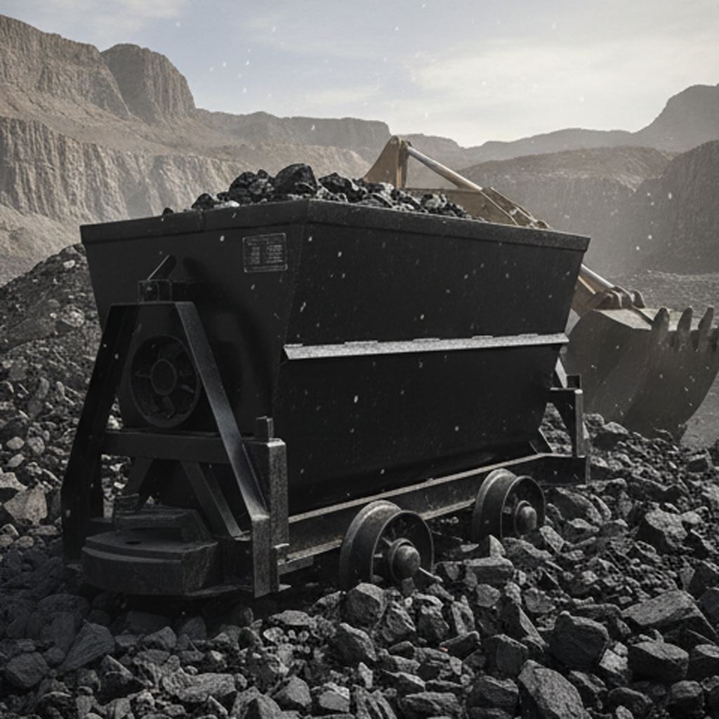 Rail Coal Mining Car/ Bucket Tipping Mine Car