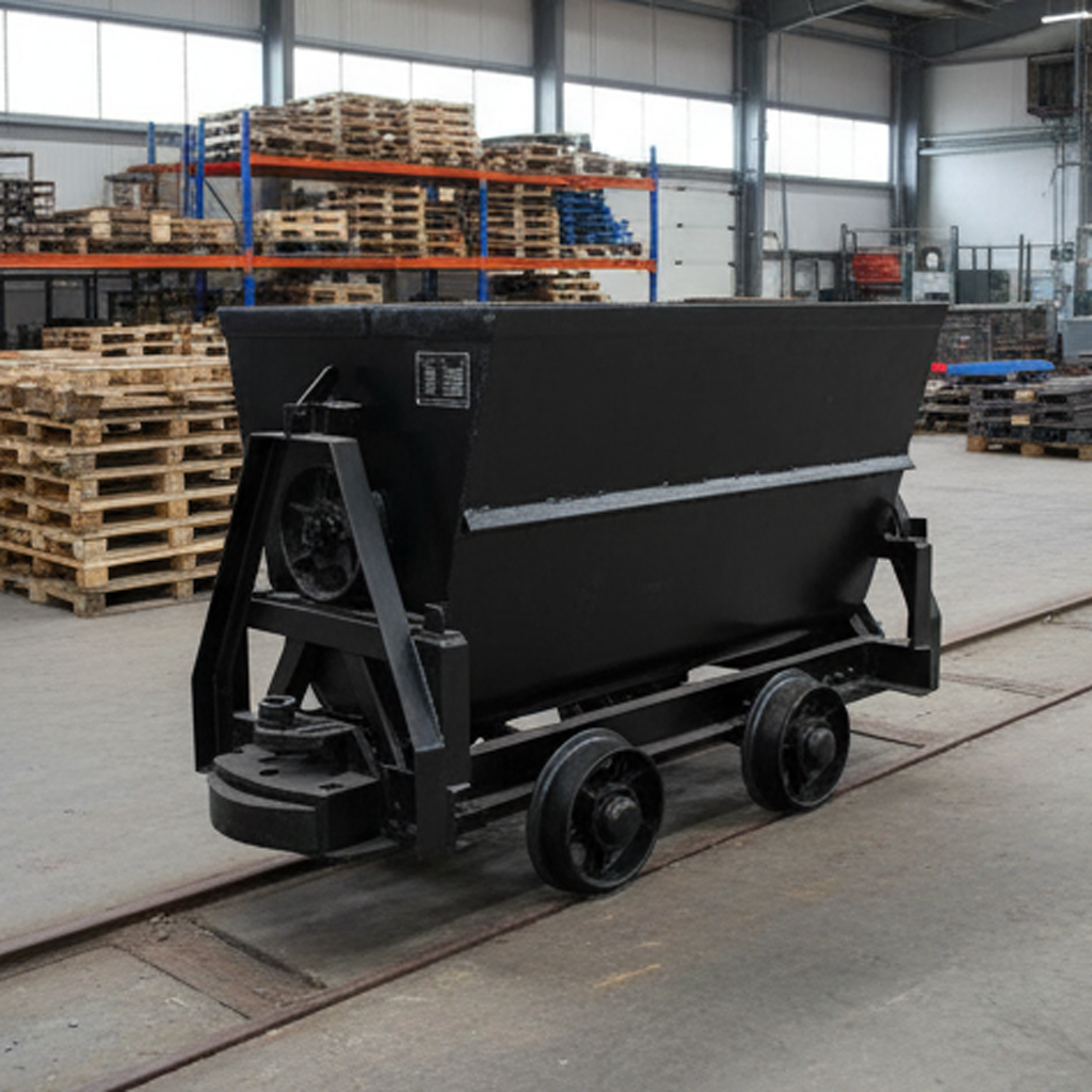 Underground Mine KFU1.0-6 Bucket-tipping Wagon